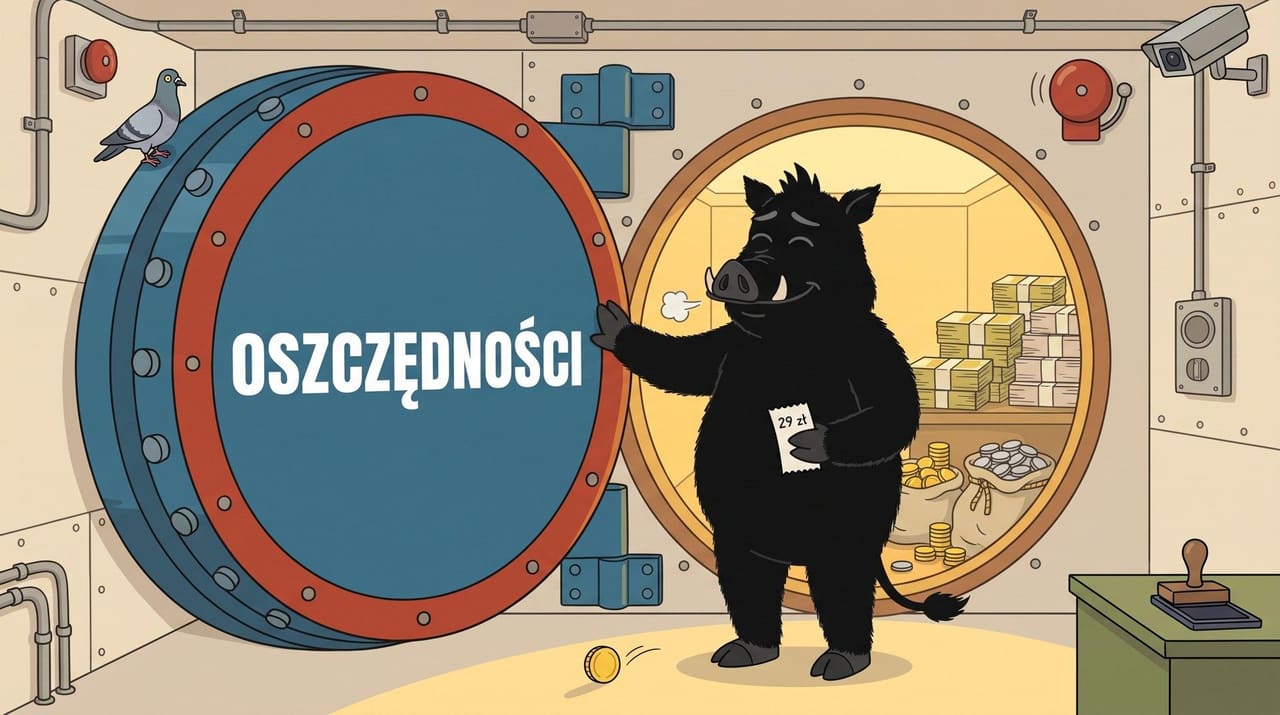 Paragon na 29 zł i drzwi sejfu „OSZCZĘDNOŚCI”: decyzja „nie robię” też jest wygraną.